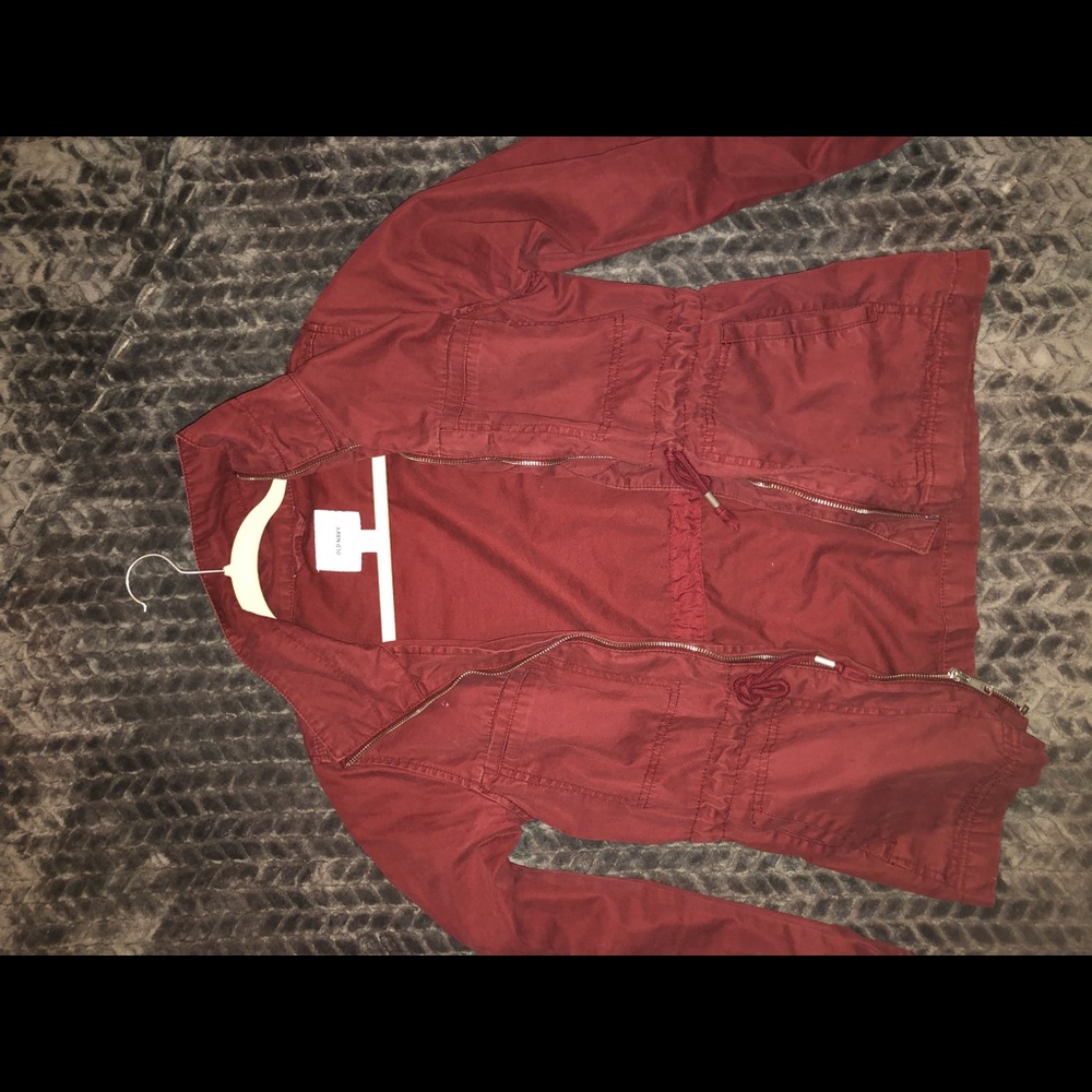 MAROON JACKET